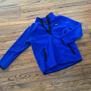 Men’s blue Burton fleece size XL good used condition